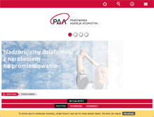 Tablet Screenshot of paa.gov.pl